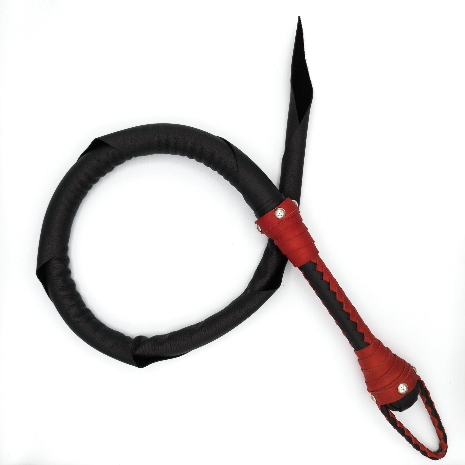 Leather Dragon Tail Whip - Custom to order