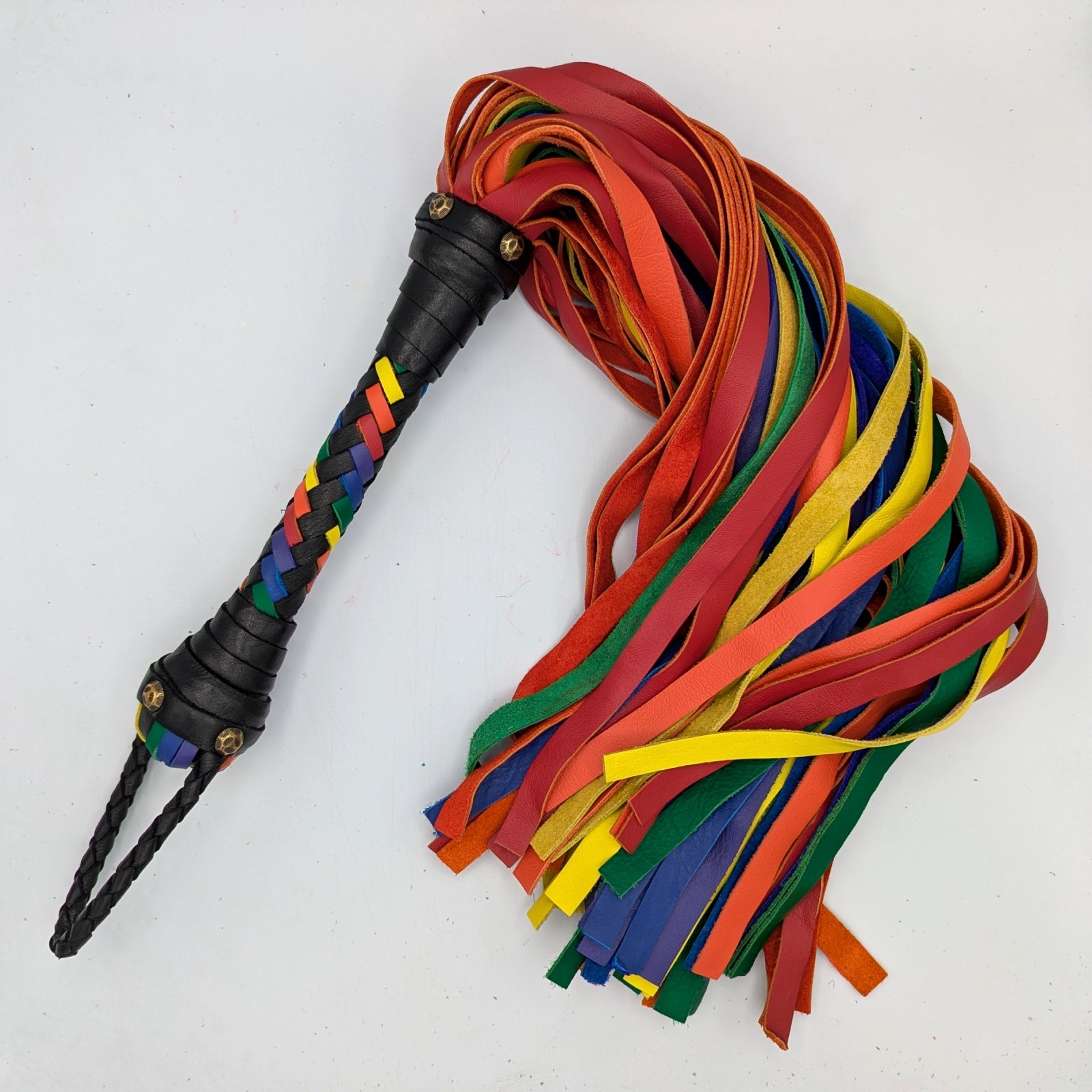 Rainbow Flogger & Pride Floggers – Single or Florentine