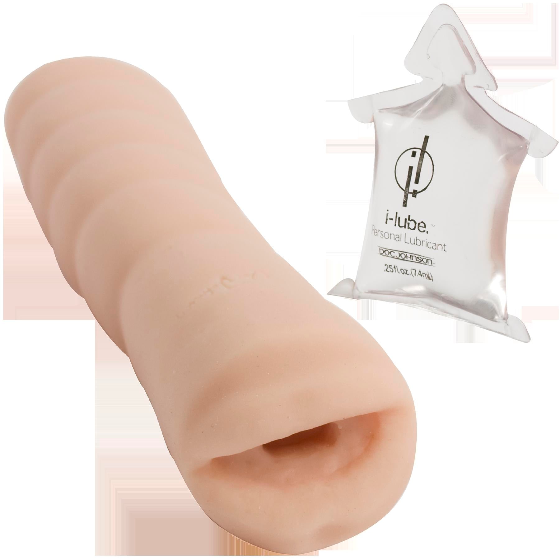 "Quickies to Go Ultraskyn Masturbator - Mouth DJ0682-01"