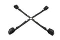 "Velvet Noir Adjustable Hog Tie and Cuff Set SS37003"