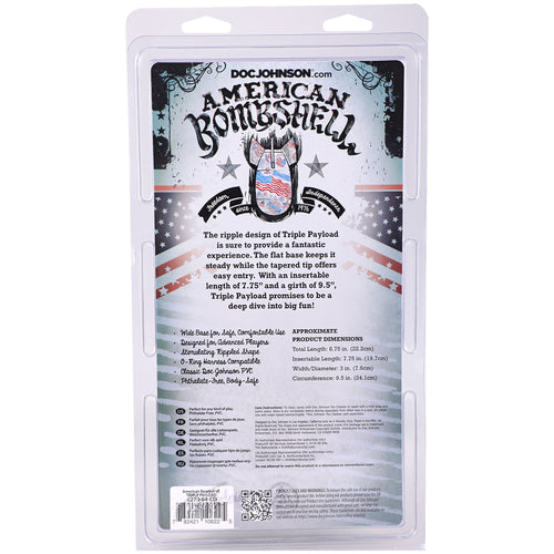 American Bombshell Triple Payload Gun Metal - Black