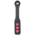 "12 Inch Leather Impression Paddle - Heart SS902-01"