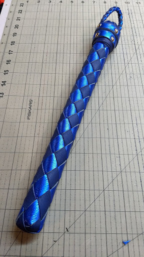 BraidJack! - Braided Leather Thumper - Braided Leather Paddle