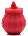 "Bloomgasm - Wild Violet 10x Licking Clit Stimulator - Red INM-AG918"