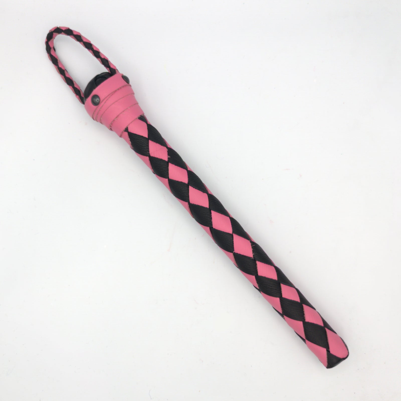 BraidJack! - Braided Leather Thumper - Braided Leather Paddle