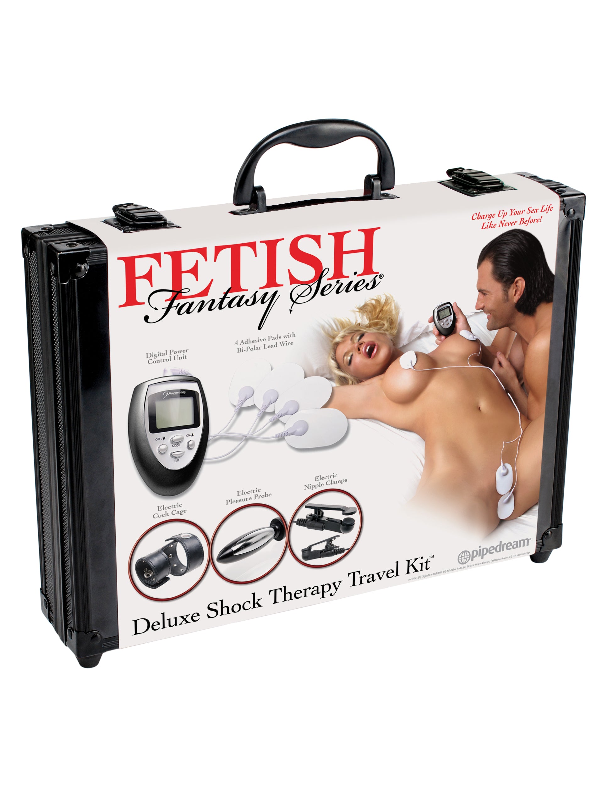 "Fetish Fantasy Series Deluxe Shock Therapy Travel Kit PD3723-05"
