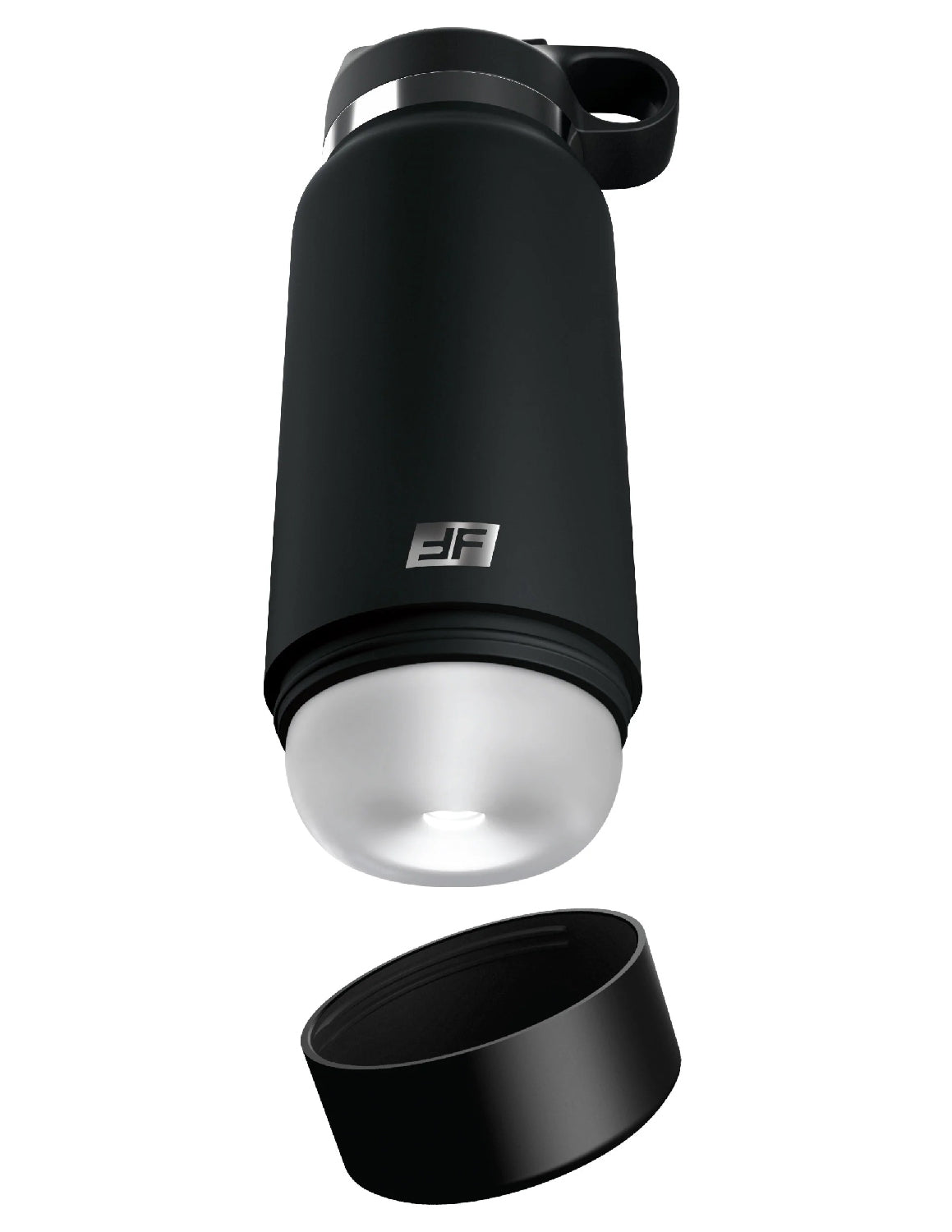 "Fap Flask - Thrill Seeker - Black Bottle - Frosted PDRD629-20"