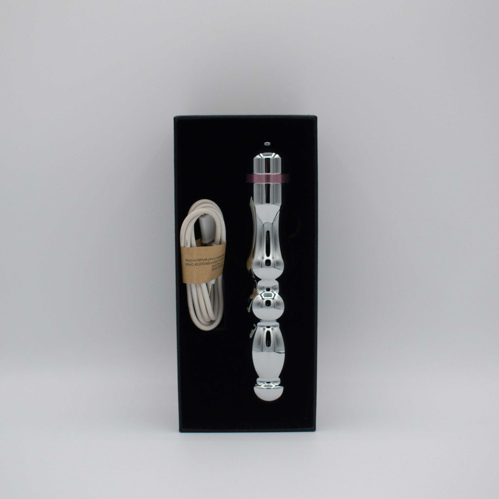 Hidden Treasure Metal Vibrator Dildo
