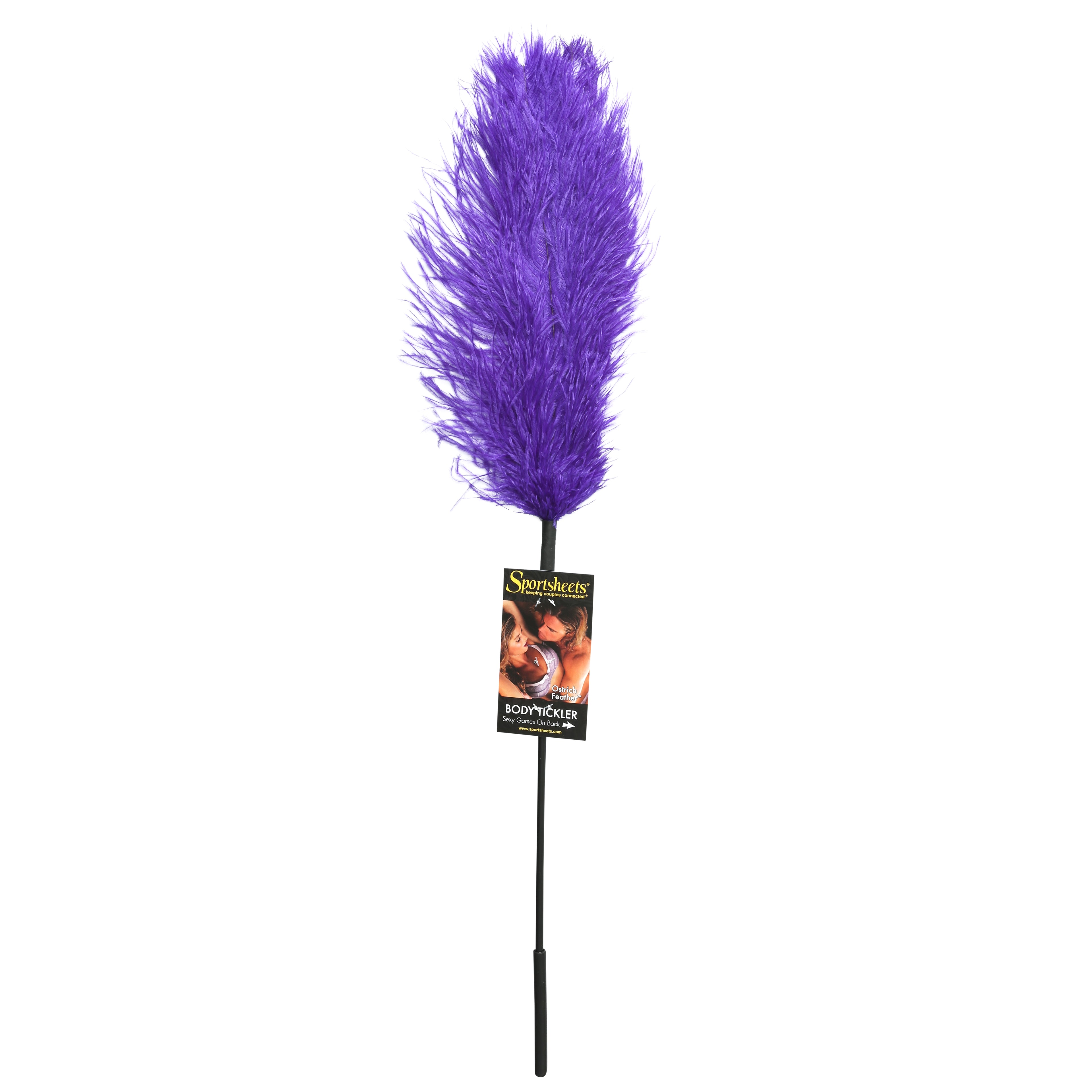 "Ostrich Tickler - Purple SS700-02"