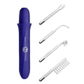 "Elektrawand Rechargeable Violet Wand With Attachments Purple MS-AH855-PURPLE"