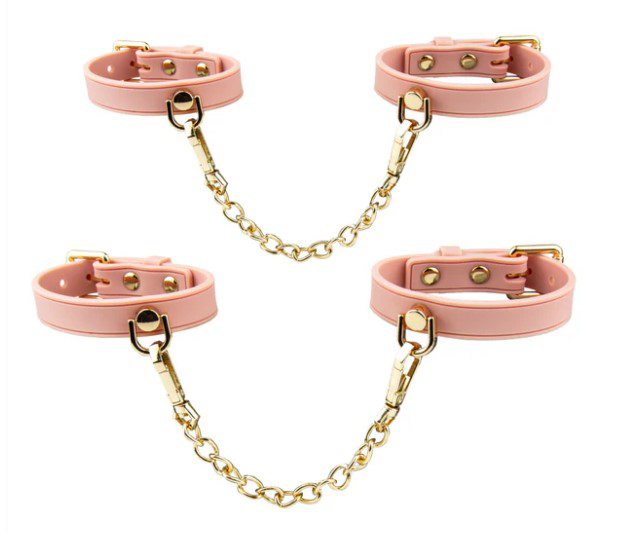 "Temptasia Ardor Wrist and Ankle Restraints - Pink BL-55520"