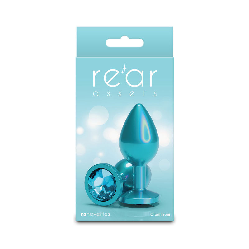 Rear Assets - Iridescent Teal - Medium - Teal