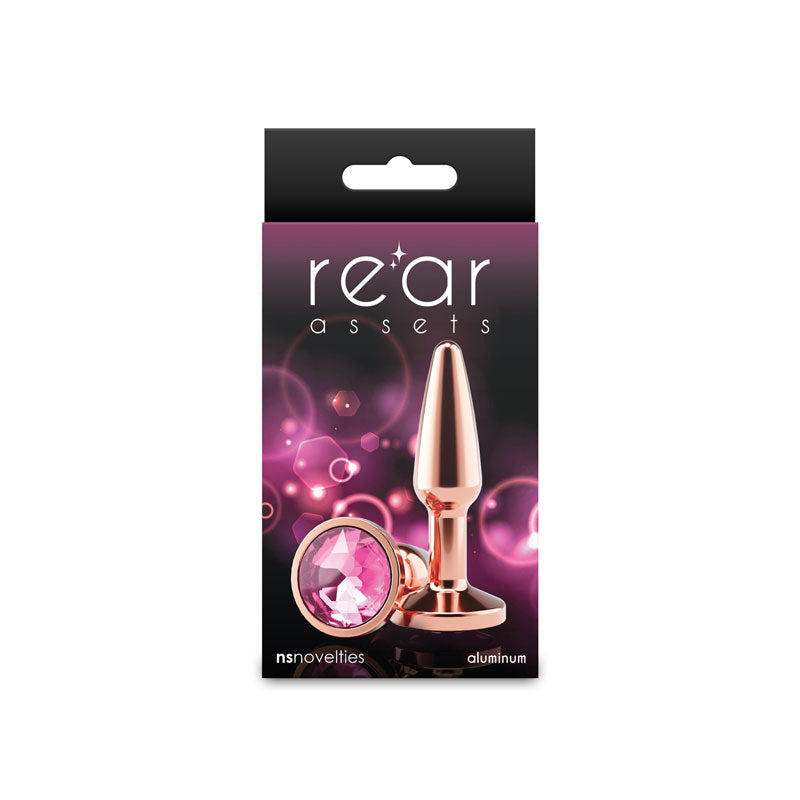 Rear Assets - Tapered - Small - Rose Gold - Pink