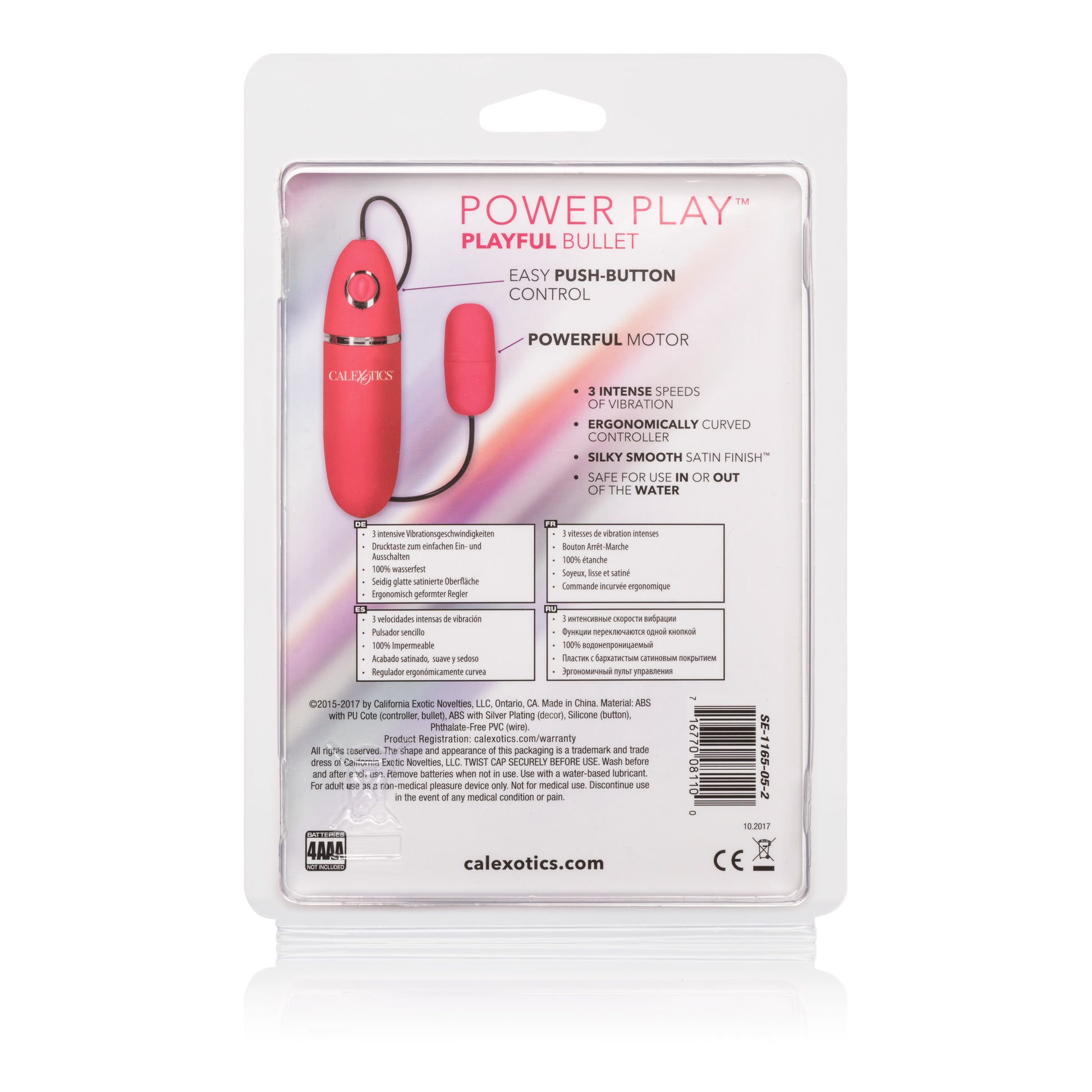 "Power Play Playful Bullet - Pink SE1165052"